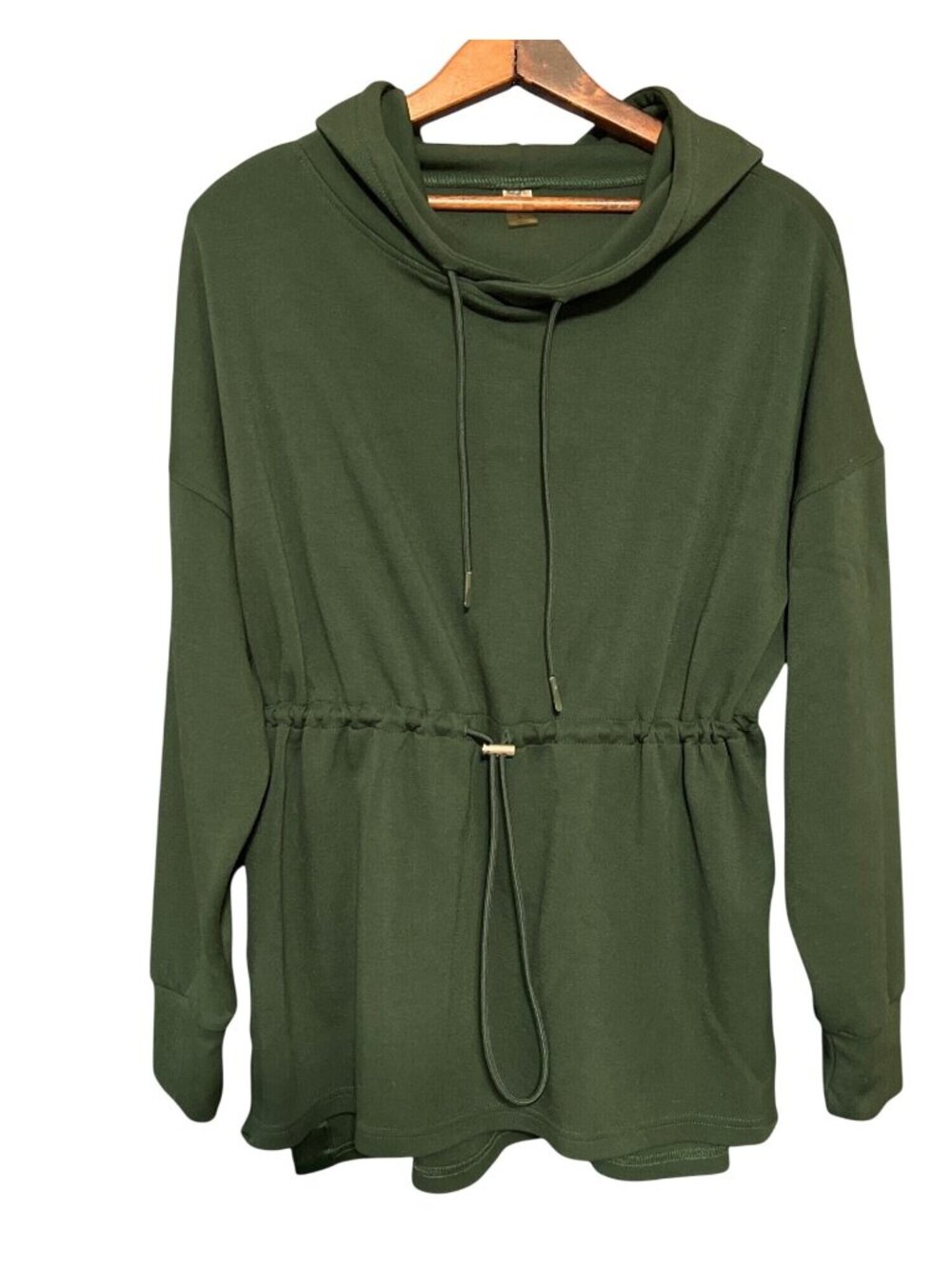 Green Tunic Hoodie